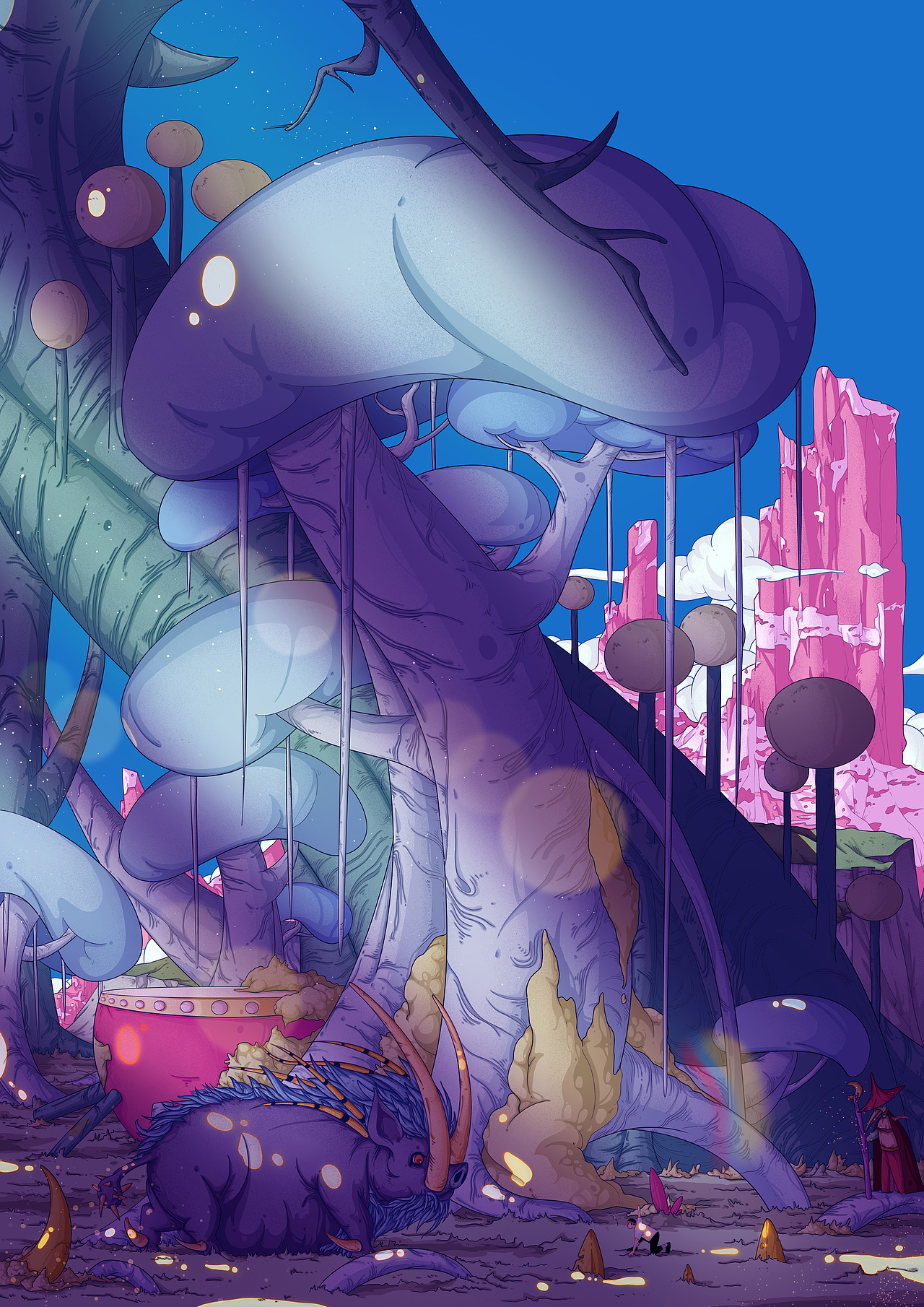 天羿TEAR——2022年度插画总结（图ZMzI5NjUyNTE2） - 新锐潮流插画 - 站酷设计师天羿TEAR原创素材 - 站酷ZCOOL