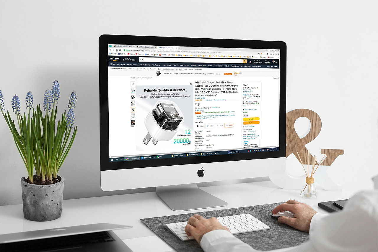 亚马逊迷你充电器详情页和三维动画视频（图ZMzIwMDMwMjEy） - 电商 - 站酷设计师YD_Teng原创素材 - 站酷ZCOOL