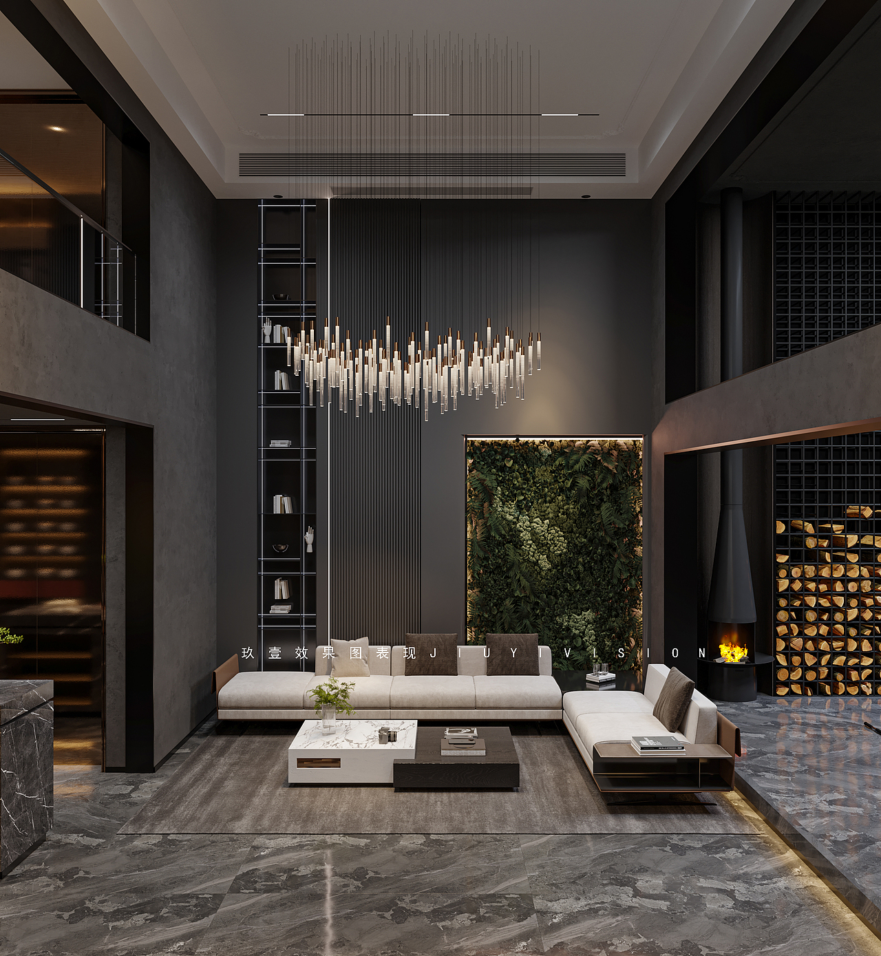 简约意式别墅（图ZMzUwMTk1Njk2） - 家装设计 - 站酷设计师一yuan不够花原创素材 - 站酷ZCOOL