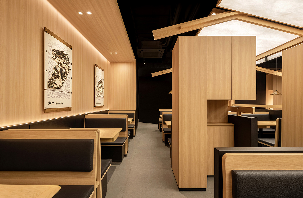 太二鱼坊之「坊下研鱼」（图ZMzcwOTI4NjE2） - 酒店餐饮设计 - 站酷设计师UND设计事务所原创素材 - 站酷ZCOOL