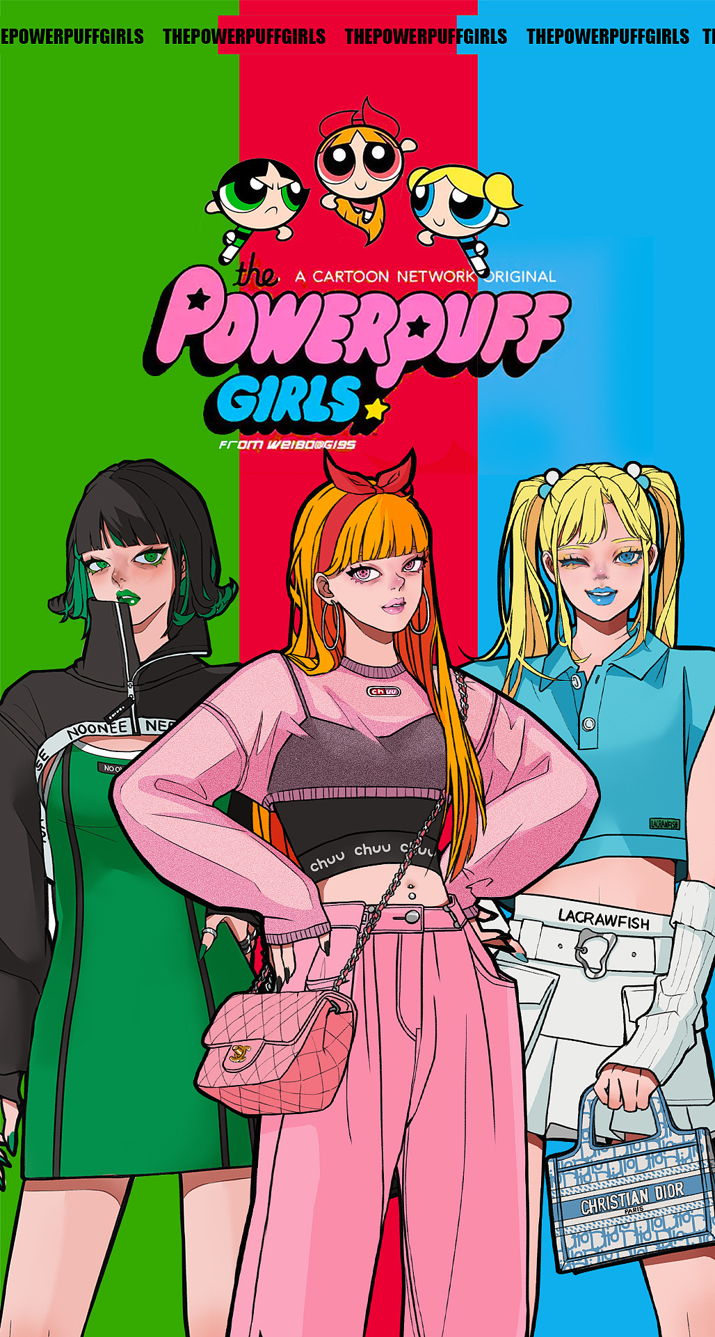 跟着动漫学穿搭-飞天小女警篇（图ZMzM2MDY1MzEy） - 新锐潮流插画 - 站酷设计师宗九亿原创素材 - 站酷ZCOOL