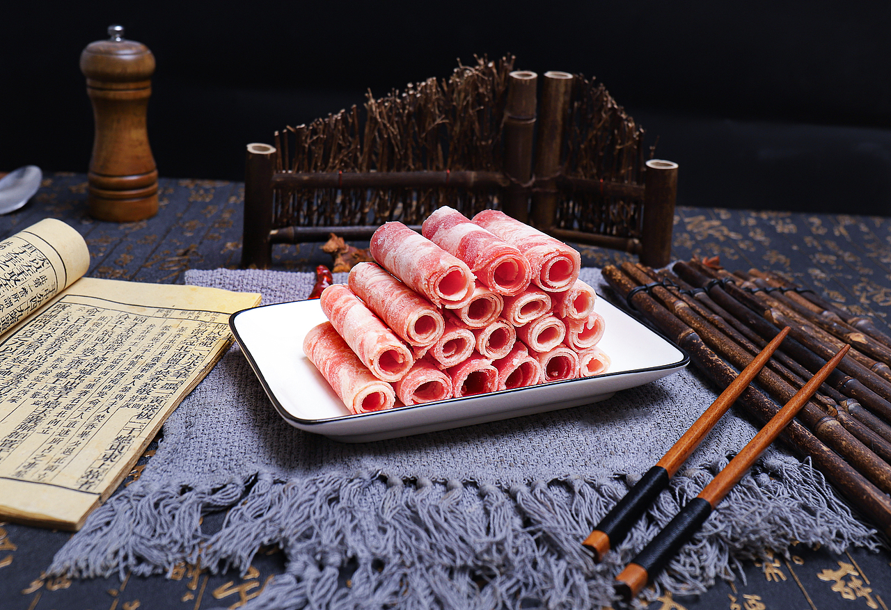 牛肉卷肥牛卷（图ZMzM5NTQ2NTE2） - 美食摄影 - 站酷设计师追逐·幻光原创素材 - 站酷ZCOOL