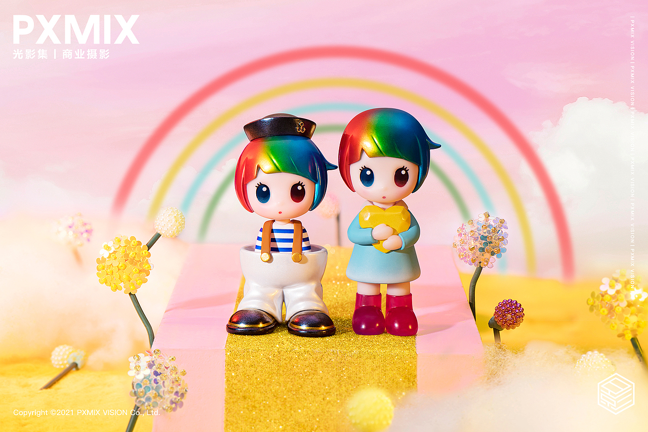 盲盒摄影丨泡泡玛特 HAPICO x 光影集 PXMIX