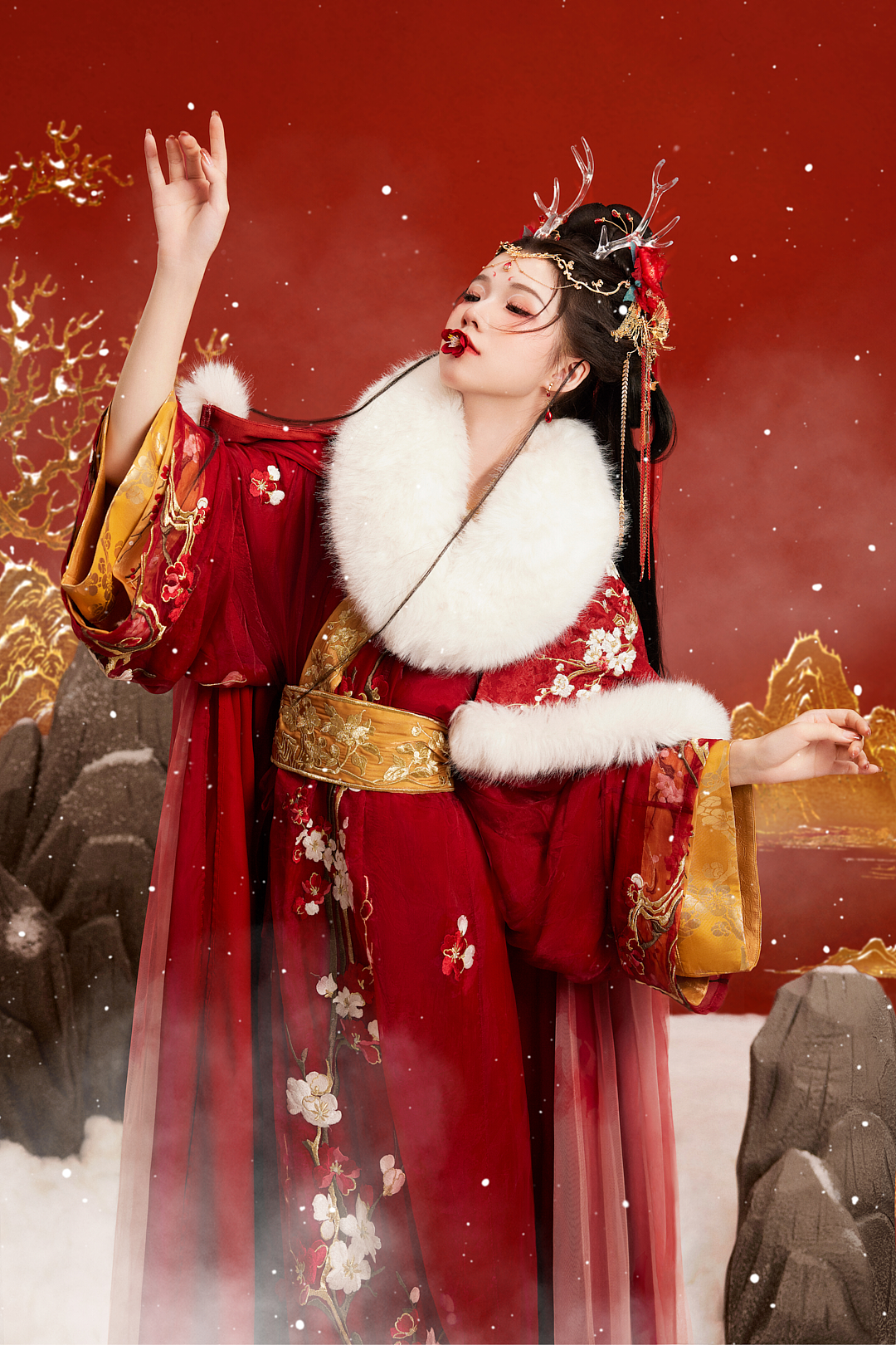 瑶池仙山-龙女（图ZMzYwMjI4MjI4） - 时尚/艺术摄影 - 站酷设计师摄影小柒原创素材 - 站酷ZCOOL