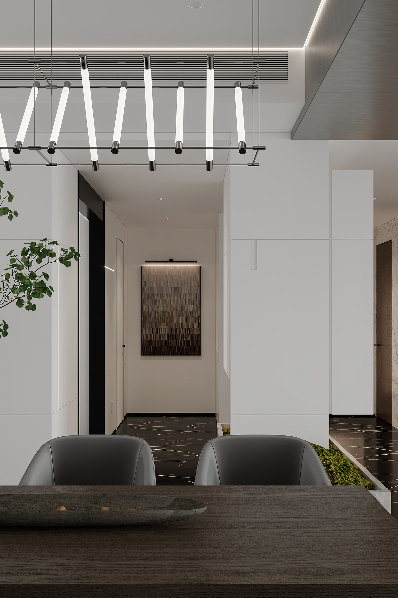 几何共社丨330m²顶层平墅,沉静疗愈的居心之所(图ZMzU2NjI0NzE2) - 家装设计 - 站酷设计师黑米洲原创素材 - 站酷ZCOOL