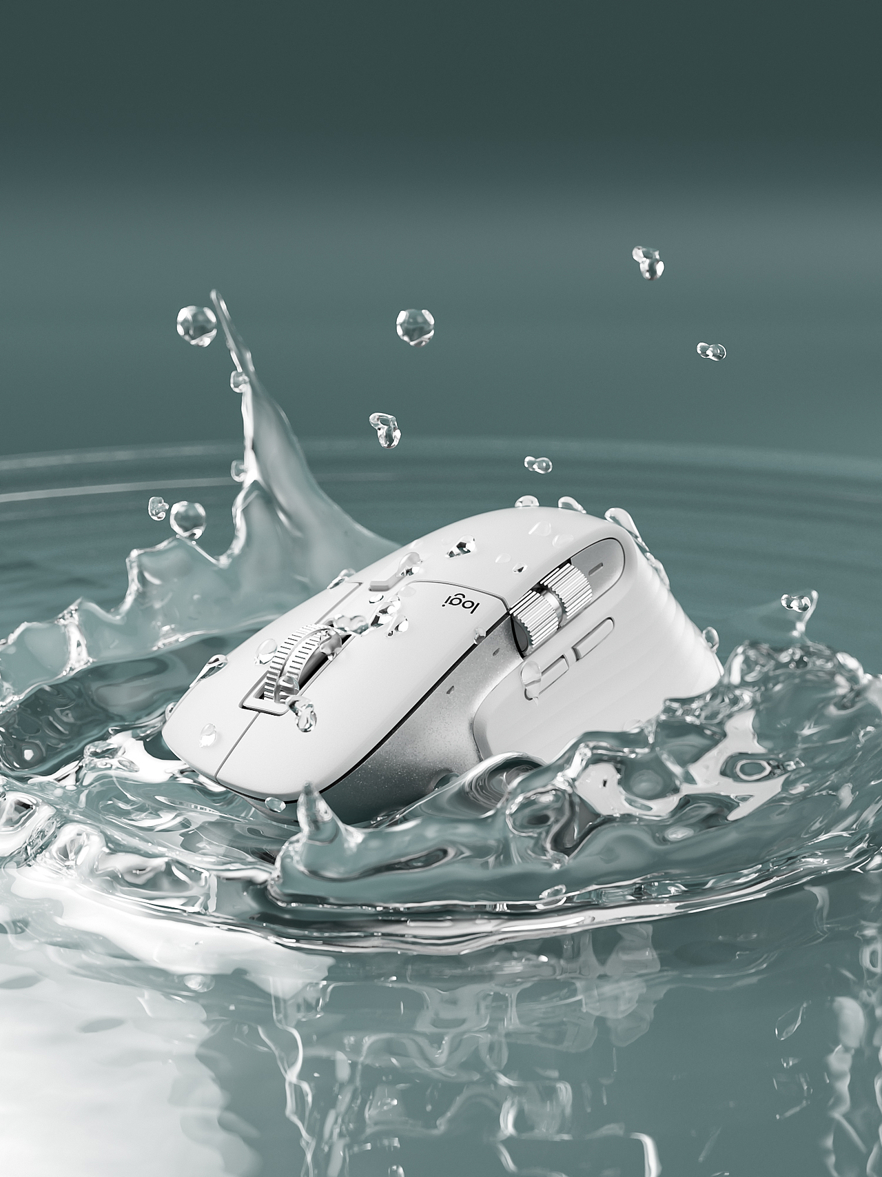 罗技无线鼠标渲染