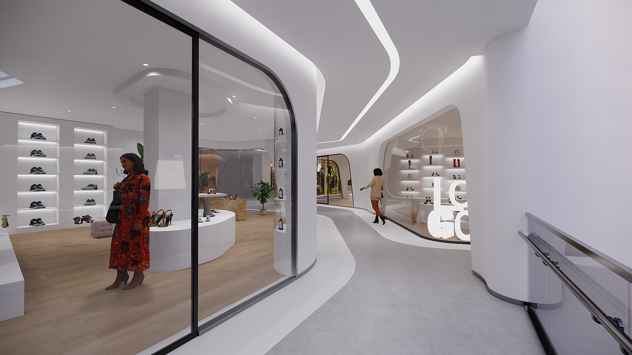 旧改 | 鞋城商业店铺更新（图ZMzA5NTQxNDQ4） - 建筑设计 - 站酷设计师Along设计作品集原创素材 - 站酷ZCOOL
