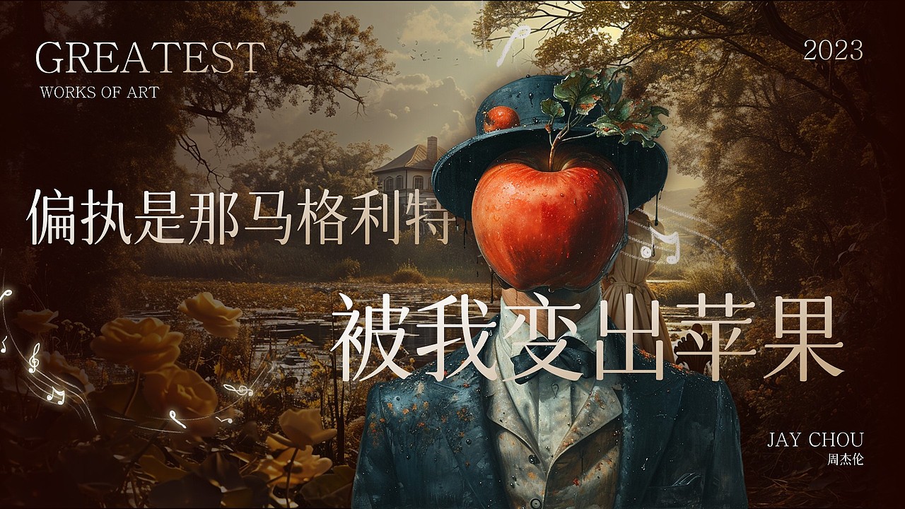 《最伟大的作品》MJ打开方式（图ZMzYwODMwNDcy） - PPT/Keynote - 站酷设计师听风PPT原创素材 - 站酷ZCOOL