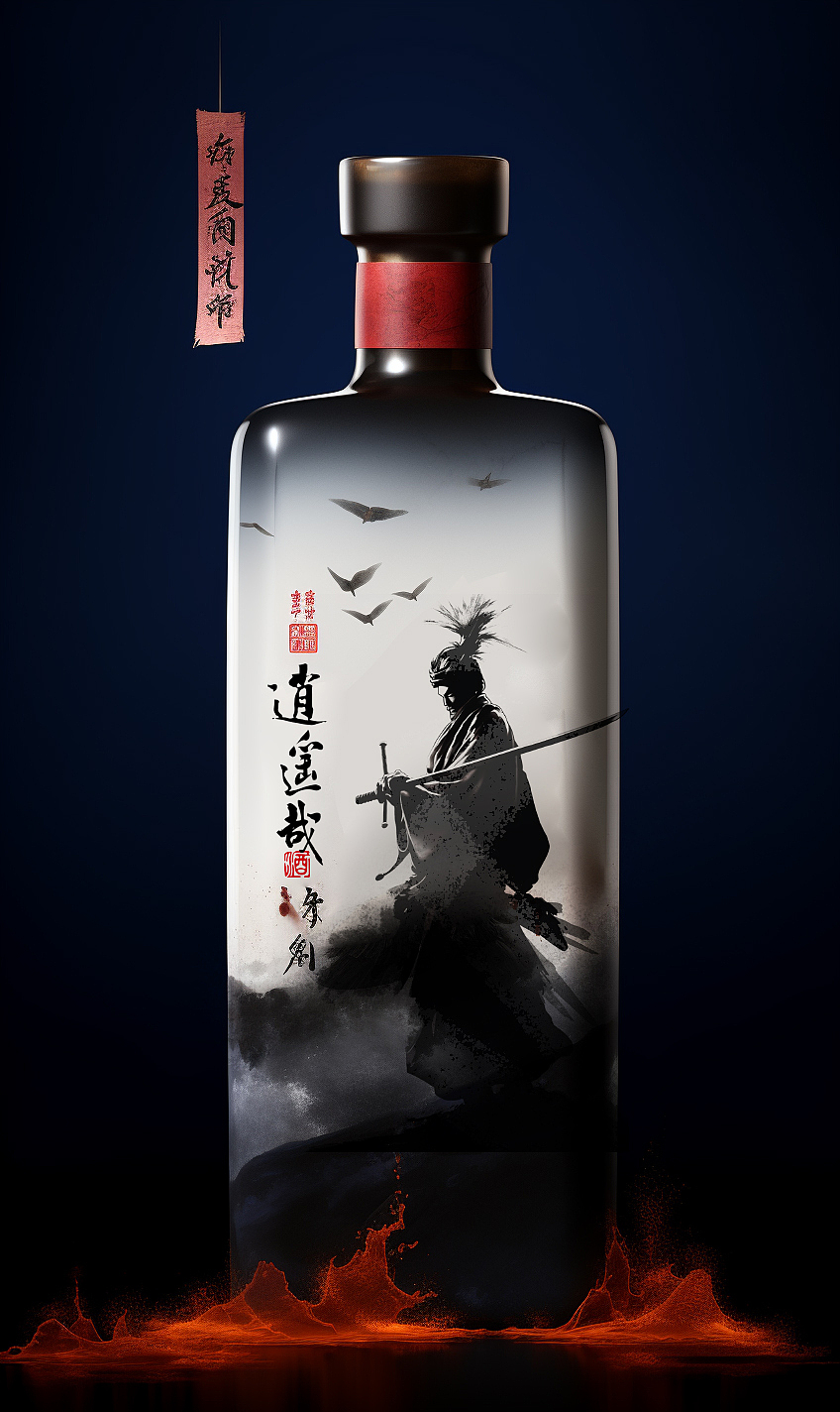文創(chuàng)白酒包裝--江湖（圖ZMzQ3NzAwNDMy） - 包裝 - 站酷設(shè)計師真象哥原創(chuàng)素材 - 站酷ZCOOL