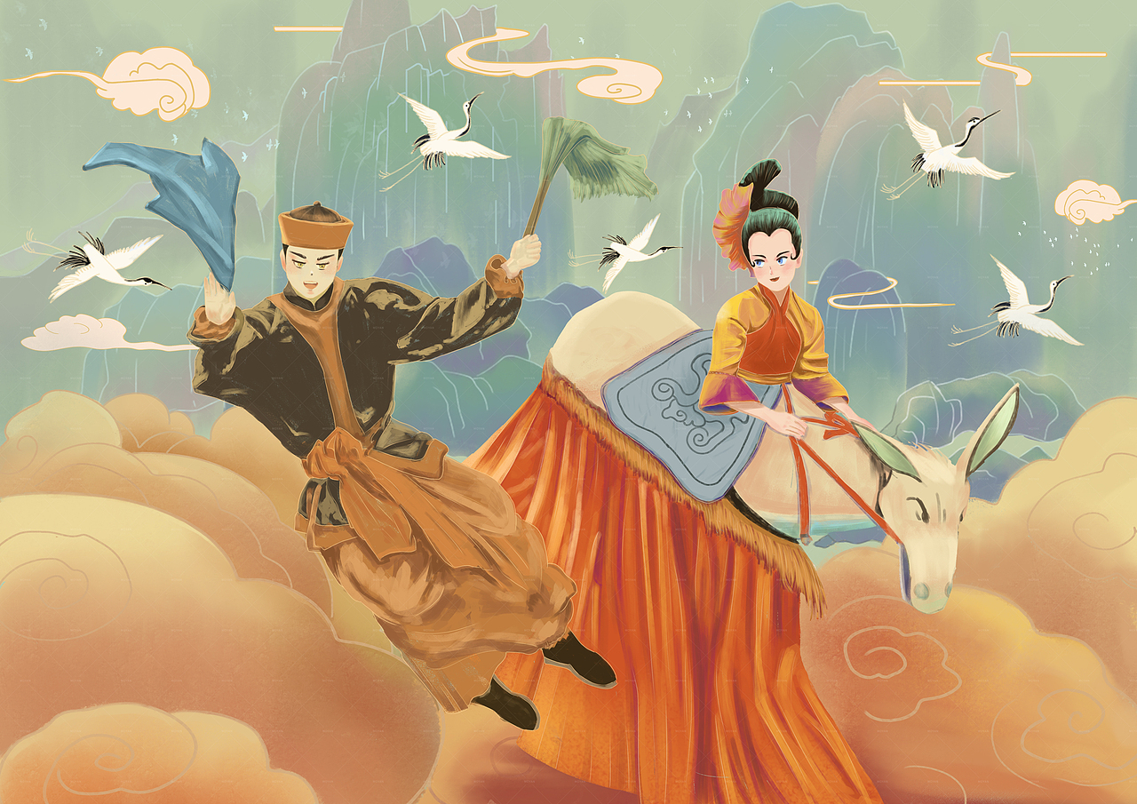 布马舞（图ZMzM1MDEyMzcy） - 艺术插画 - 站酷设计师猪妮耶耶原创素材 - 站酷ZCOOL