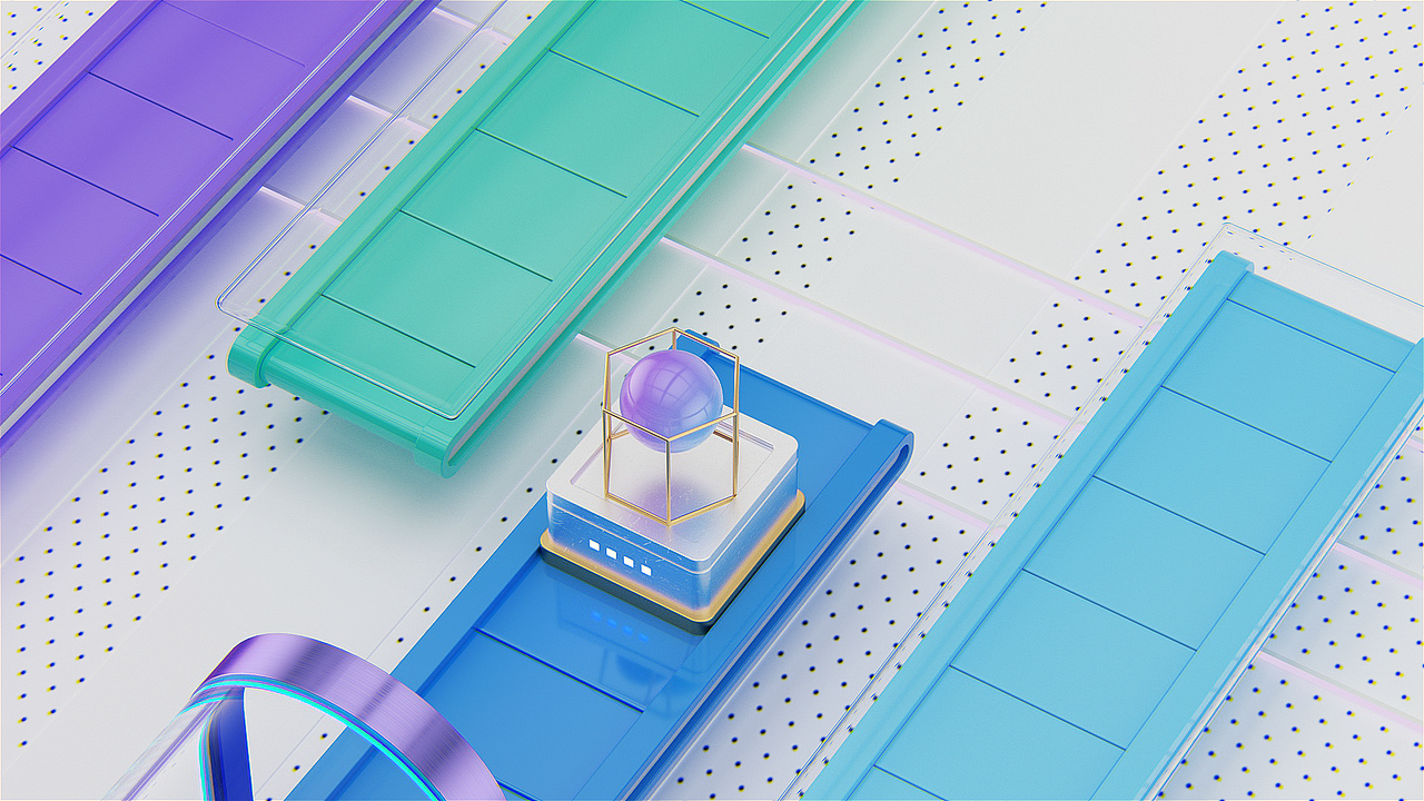 三维动态视频打卡练习