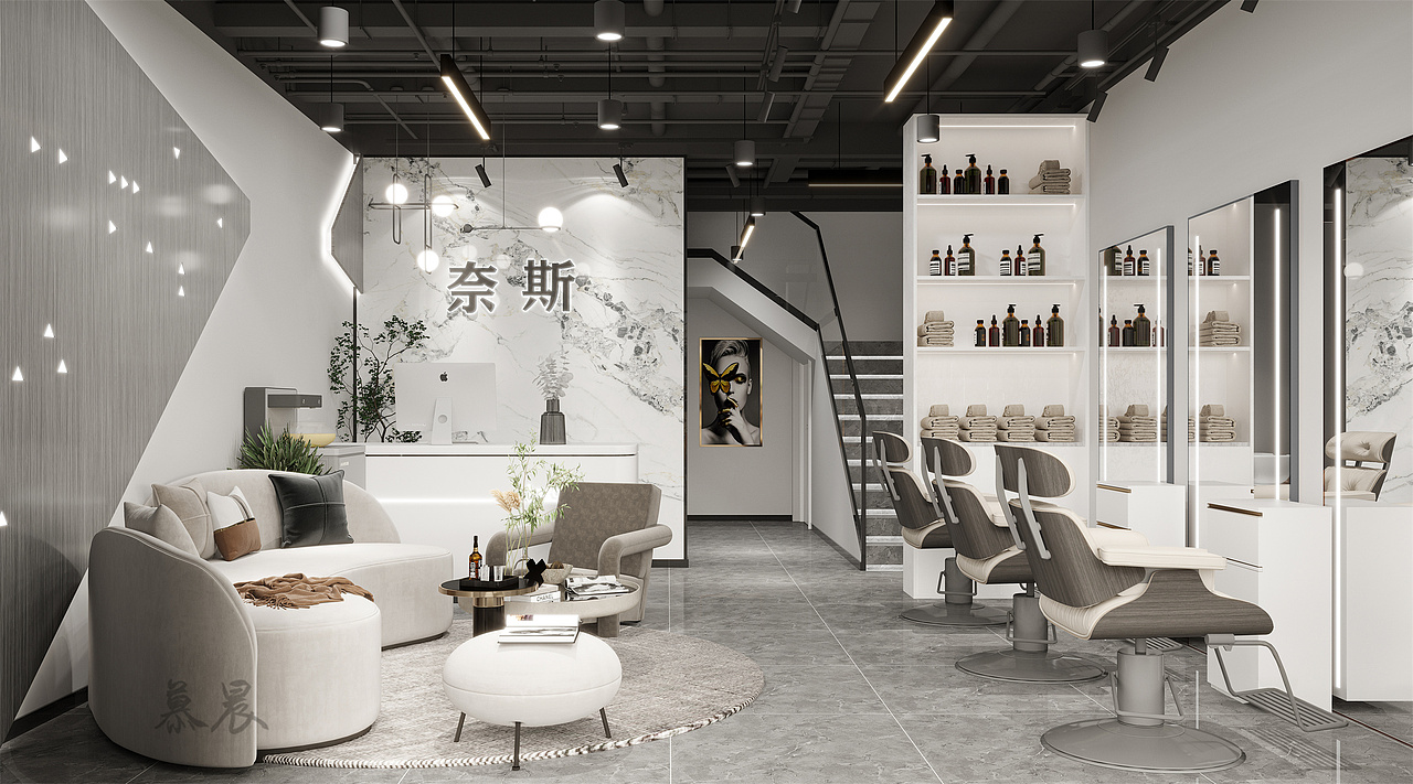 理发店设计|从头开始，当然要简而有型