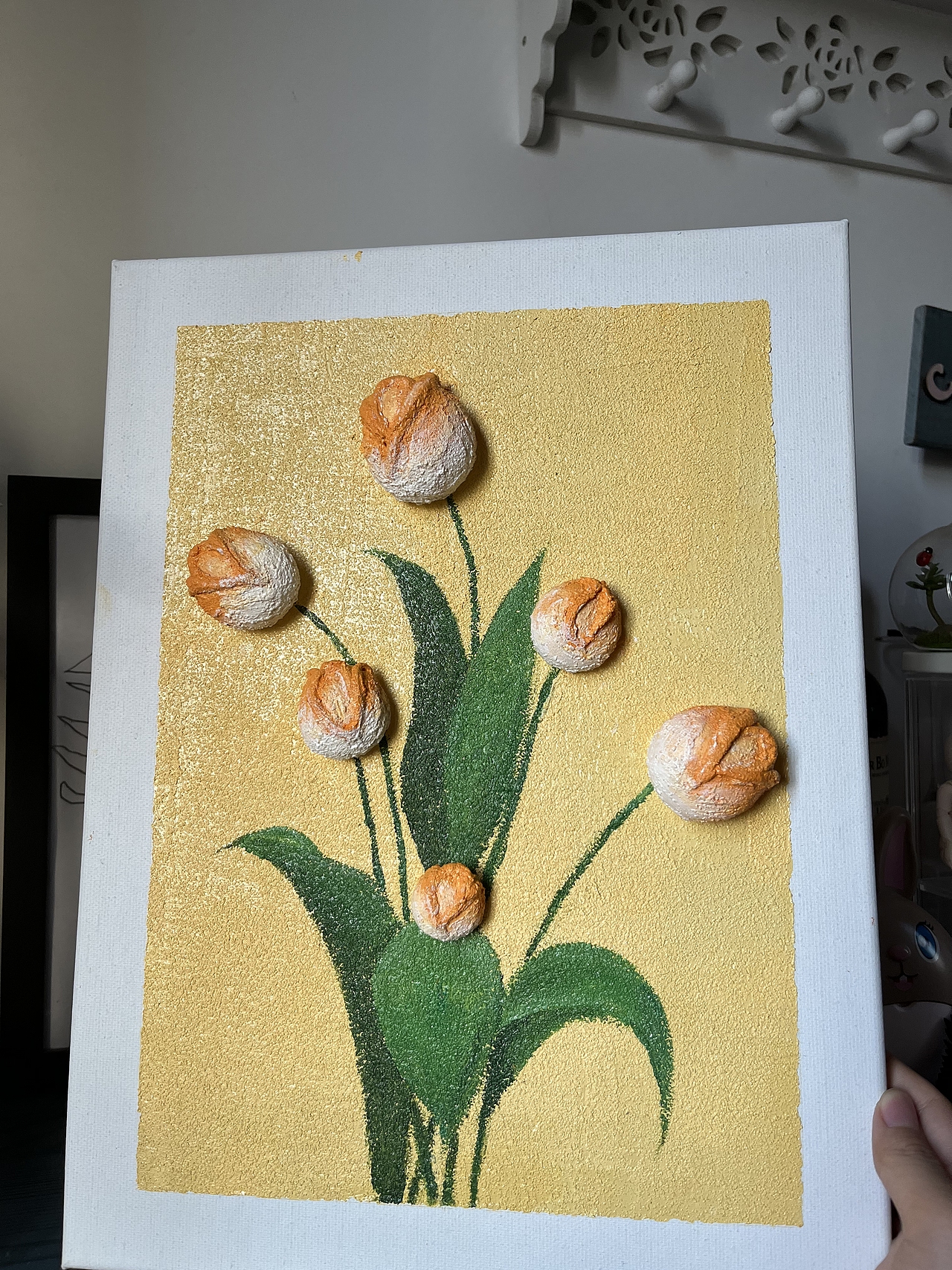 石英砂手绘系列装饰画