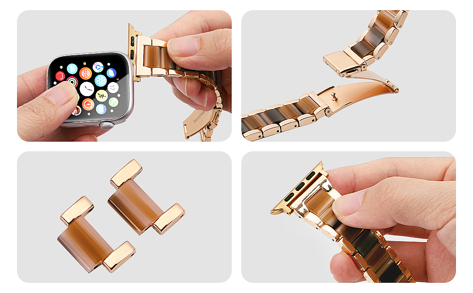 玫瑰金表带亚马逊