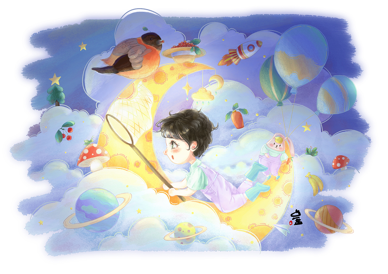 2022 生活的快乐（图ZMjk3OTM0NzA4） - 儿童插画 - 站酷设计师奶糖沏茶就点盐原创素材 - 站酷ZCOOL