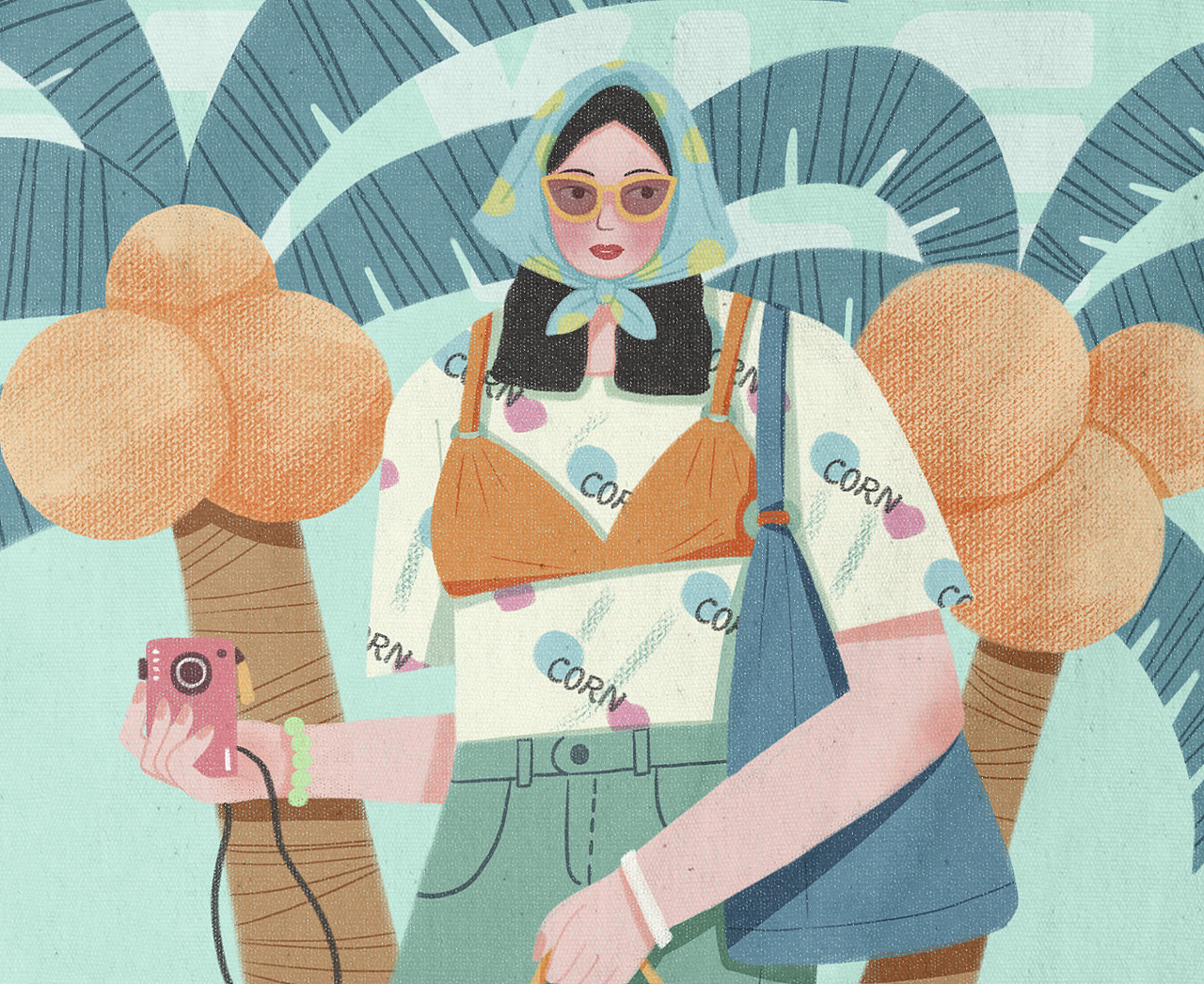 2023-8月人物插畫合集