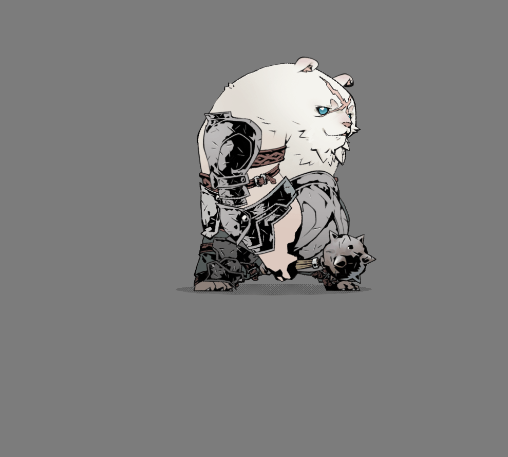 bear-spine-pose（图ZMzUyMzI5OTIw） - 独立游戏 - 站酷设计师三栖人设计原创素材 - 站酷ZCOOL