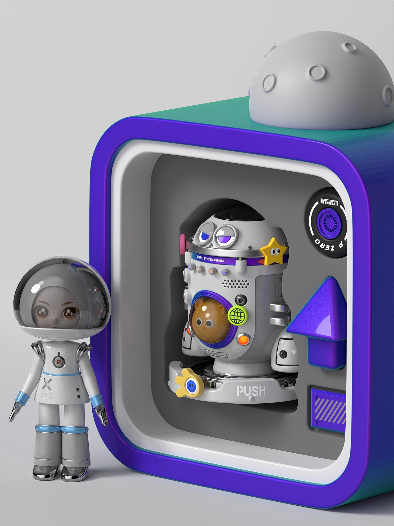 Blender我的宇宙空间站~