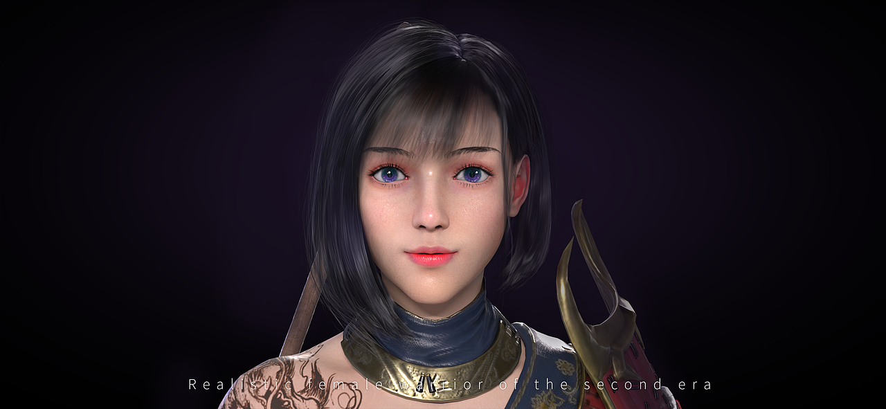 女武士（图ZMzMyMTUxMDE2） - 人物/生物 - 站酷设计师冯jia嘉原创素材 - 站酷ZCOOL