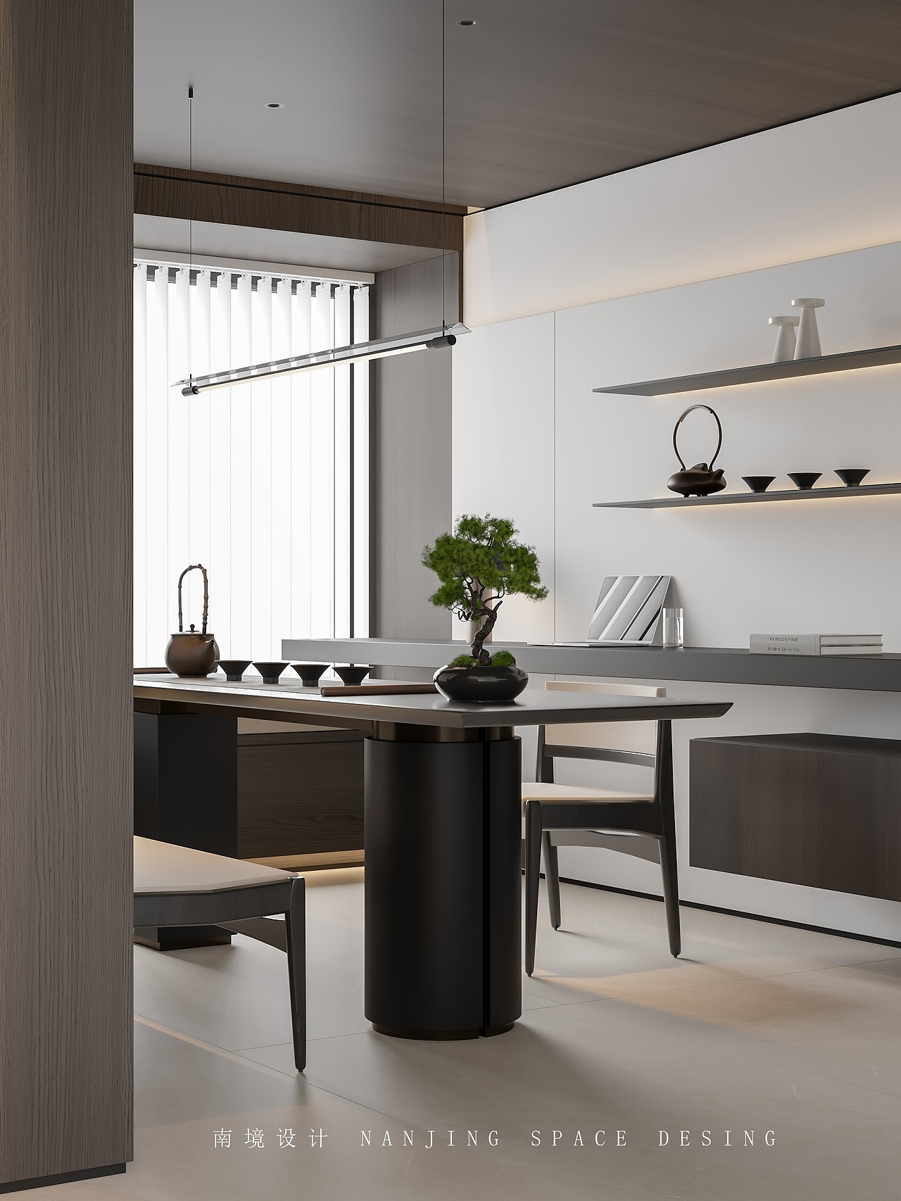 现代简约客餐厅（图ZMzMyNDE4MDQw） - 家装设计 - 站酷设计师原本一效果图表现原创素材 - 站酷ZCOOL