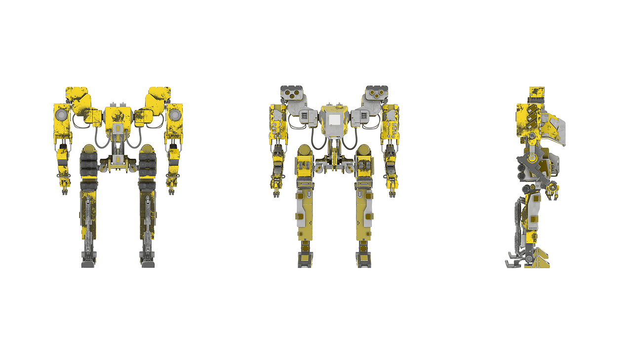 【BLENDER】- 机甲建模