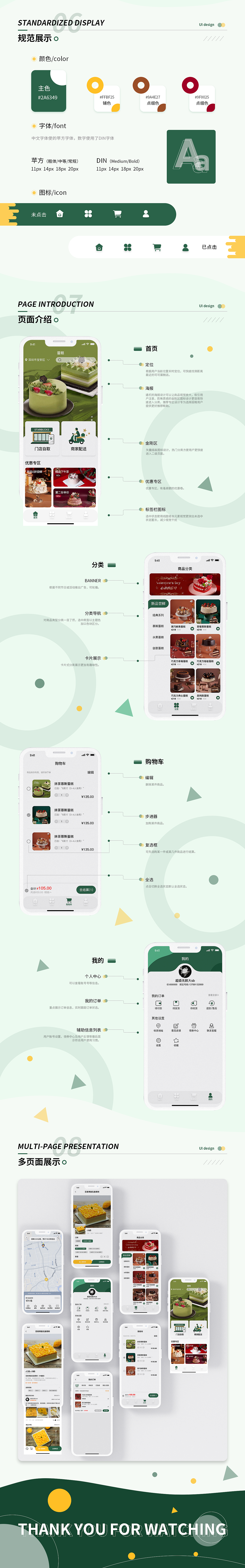 蛋糕小程序（图ZMzY1NDk1OTA4） - 软件界面 - 站酷设计师MTJW原创素材 - 站酷ZCOOL