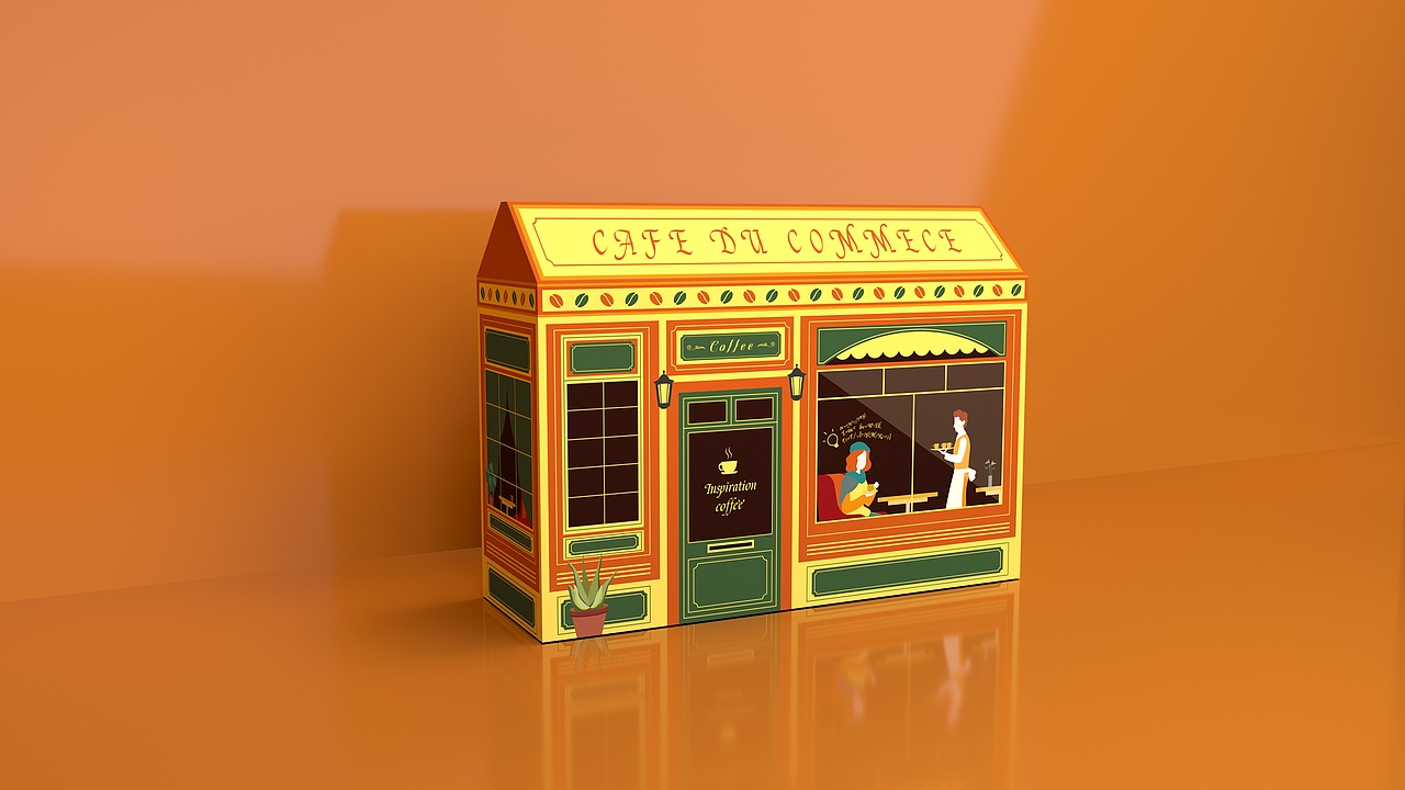 啡否咖啡豆包装设计