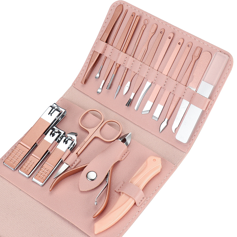 美容套 玫瑰金19件主图