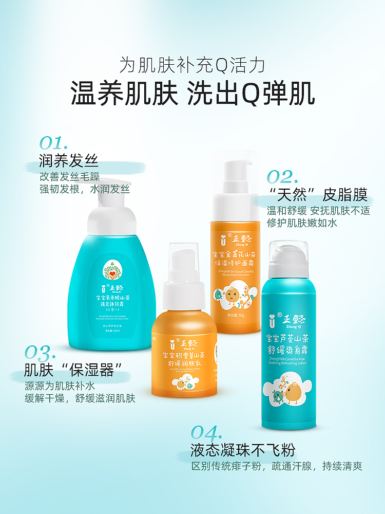 正懿宝宝护肤项目+日常问候