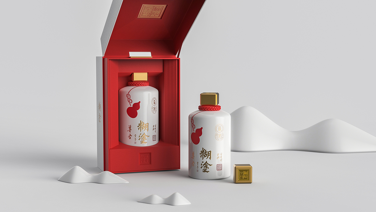 糊涂 × 天字号 | 糊涂至尊（图ZMzQxNDkxNjY0） - 包装 - 站酷设计师天字号造Tienciho原创素材 - 站酷ZCOOL