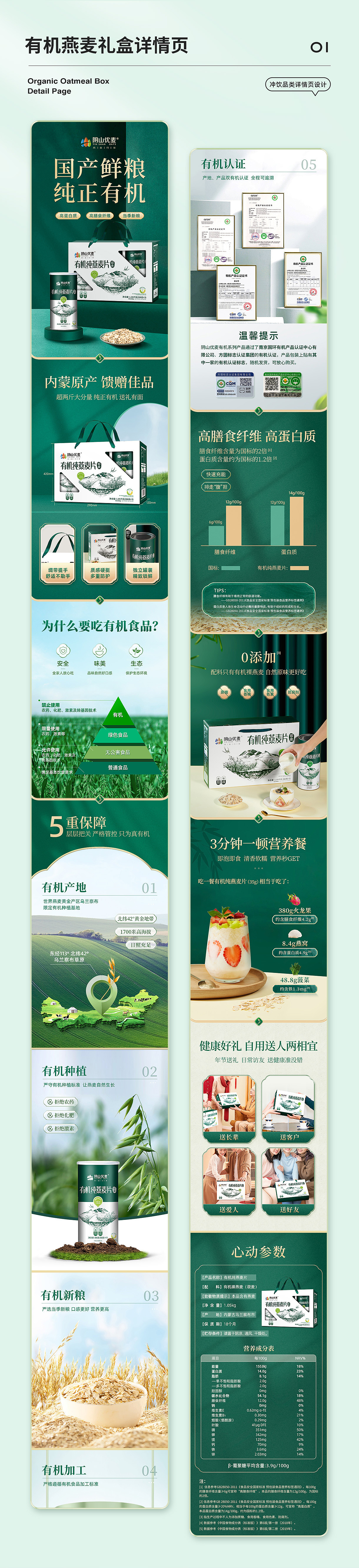 2023詳情頁合集，食品詳情頁；燕麥片詳情頁（圖ZMzY4MDY1Mzcy） - 運(yùn)營設(shè)計(jì) - 站酷設(shè)計(jì)師煎餅米團(tuán)子原創(chuàng)素材 - 站酷ZCOOL