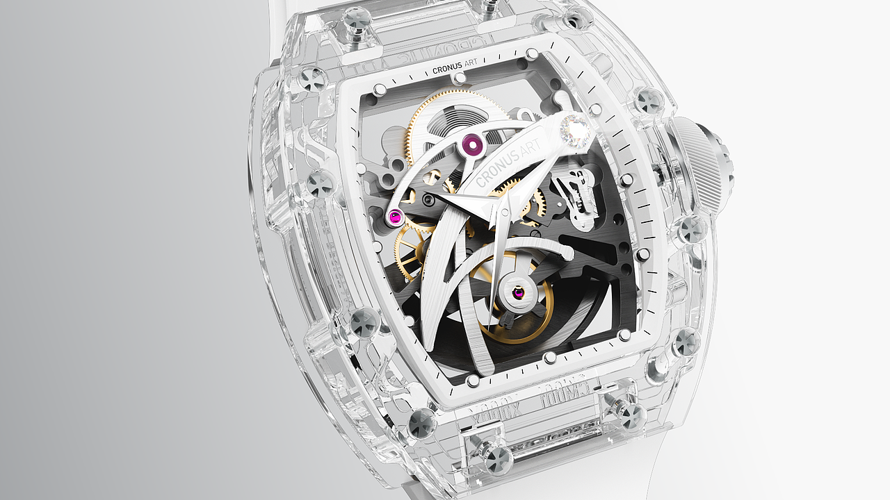 【三维动画】-机械手表1