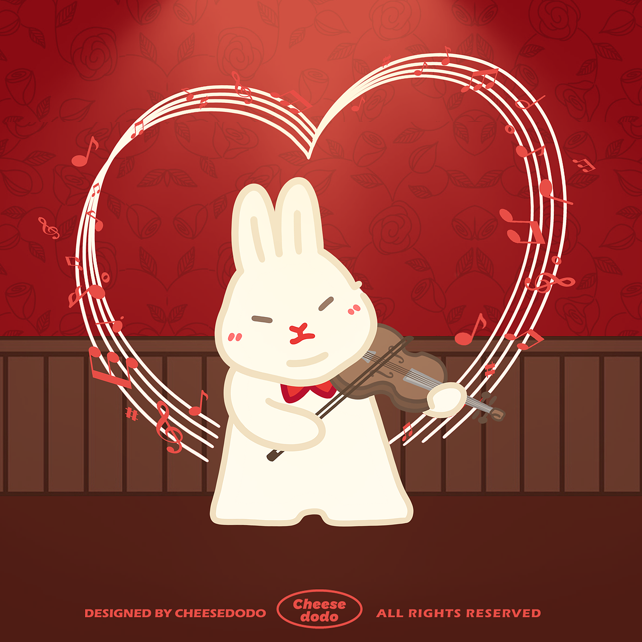 cheebi下巴兔的浪漫520~（图ZMzMzMTM0OTA0） - 商业插画 - 站酷设计师GOODDAY_原创素材 - 站酷ZCOOL