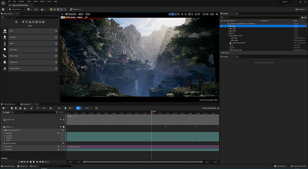 UE5古风场景游戏关卡制作《瑶光城》（图ZMzMwMzg0Njky） - 场景 - 站酷设计师那一定是阿哲原创素材 - 站酷ZCOOL
