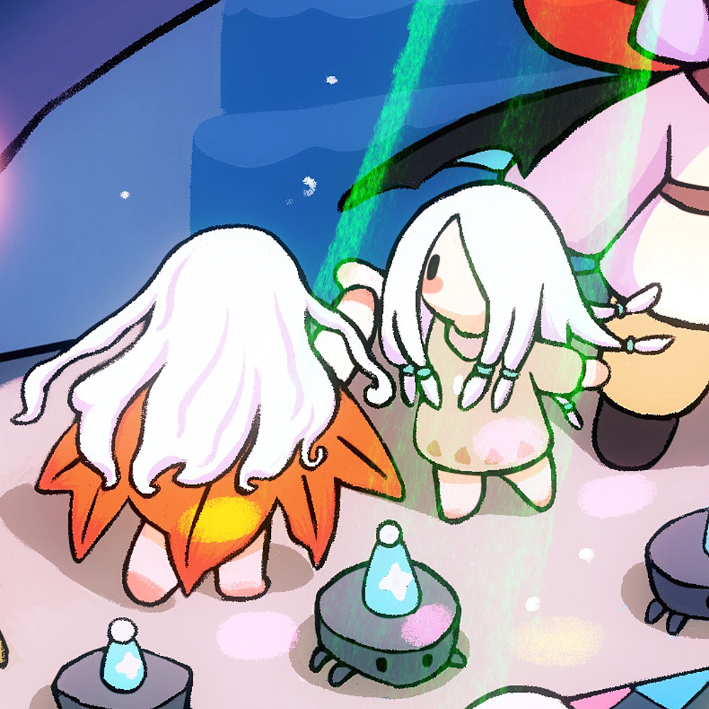 光遇四周年（图ZMzQ0OTAzOTk2） - 艺术插画 - 站酷设计师CHUN7原创素材 - 站酷ZCOOL