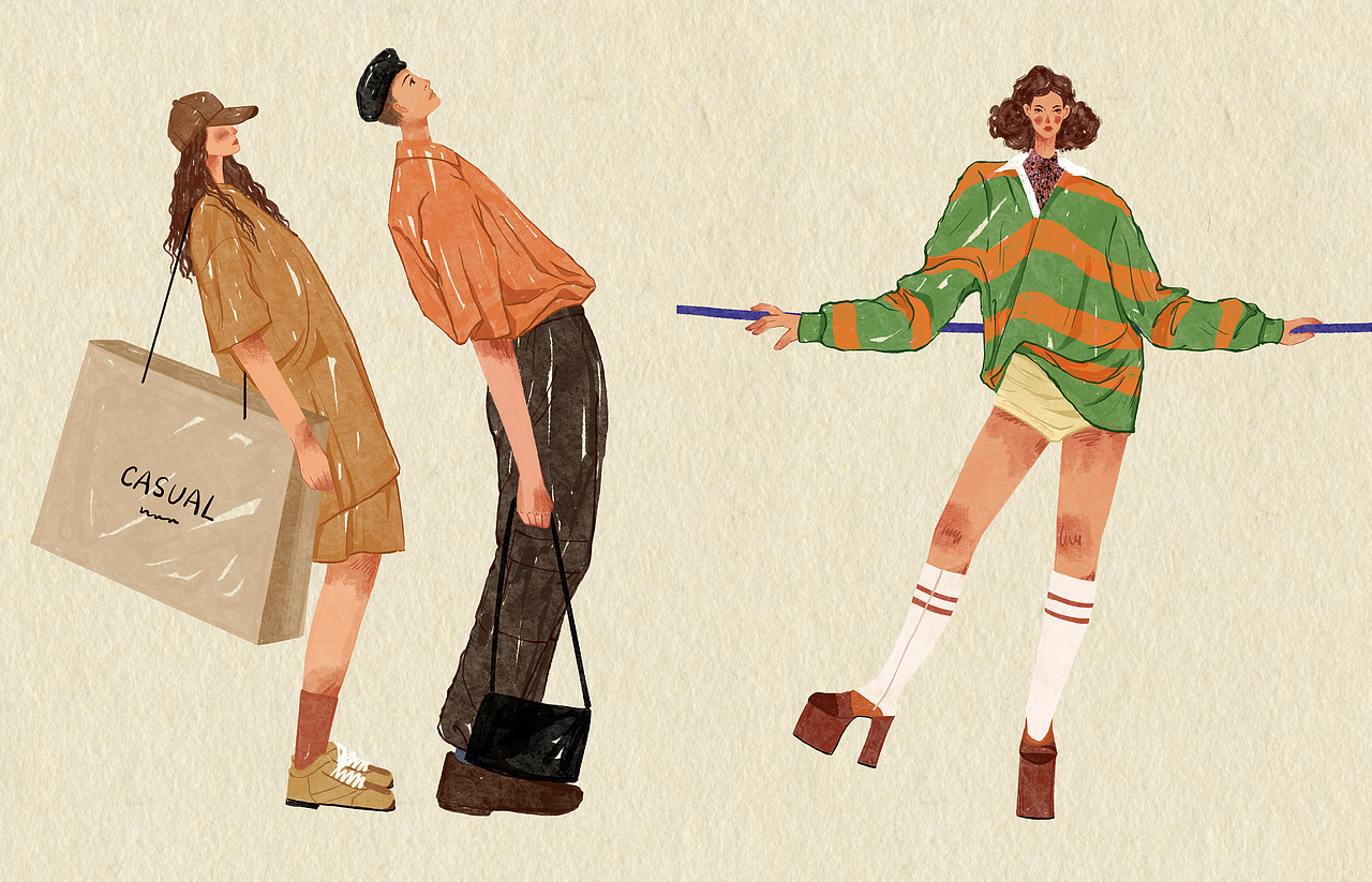 速写练习（图ZMzYwMTU3Mzcy） - 商业插画 - 站酷设计师洛洛西ya原创素材 - 站酷ZCOOL