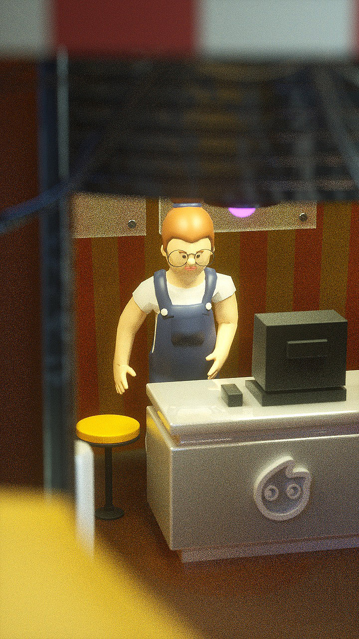 场景搭建(奶茶)