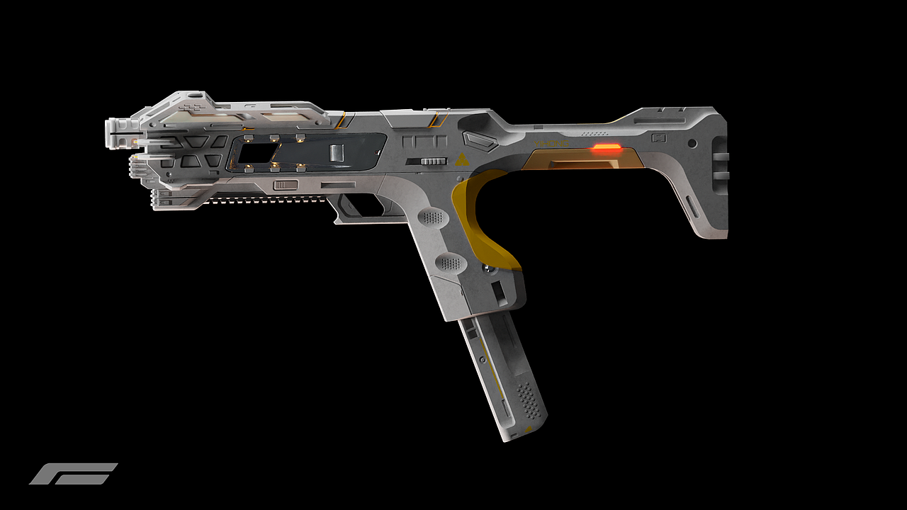 3D科幻风装备道具探索