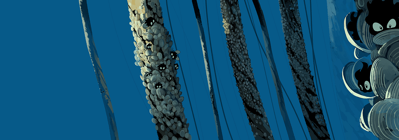 我绘制的一些动画背景