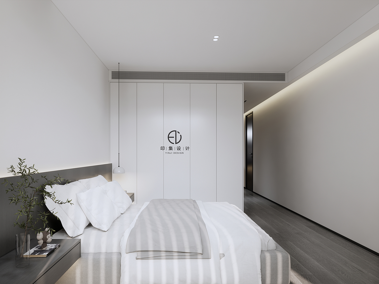 128㎡极简黑白灰，低调含蓄里的情感奔放（图ZMzA2MTg3MTI0） - 家装设计 - 站酷设计师印集装饰设计原创素材 - 站酷ZCOOL