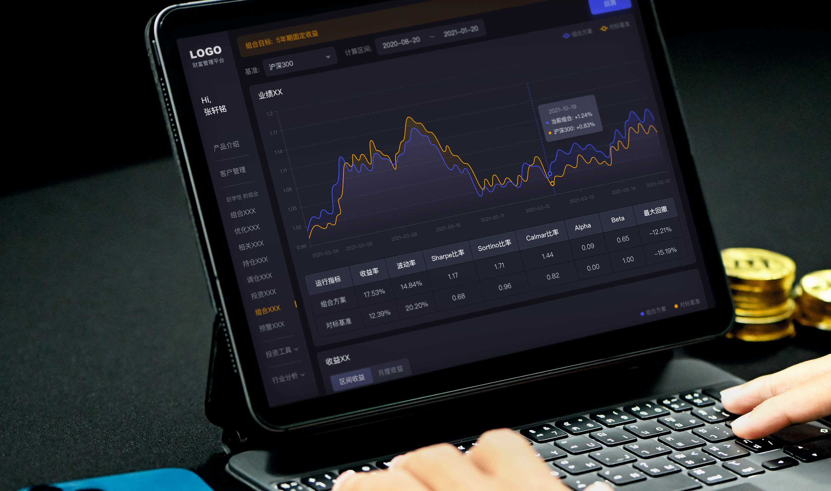 B端金融管理工具