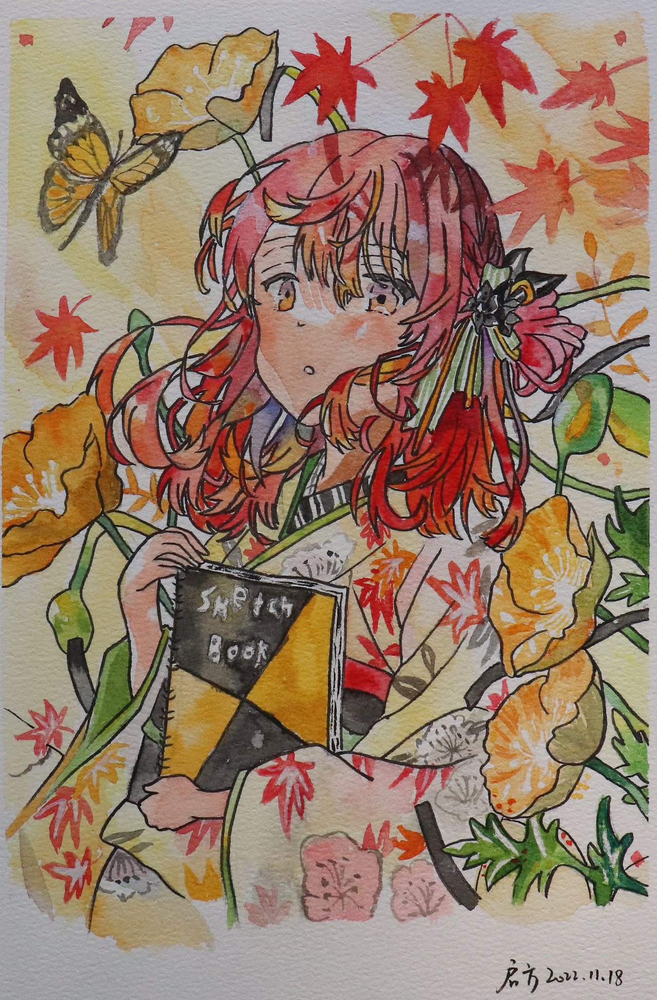 2022插画作品集（图ZMzI2OTUzNTI0） - 商业插画 - 站酷设计师启方Kiki原创素材 - 站酷ZCOOL