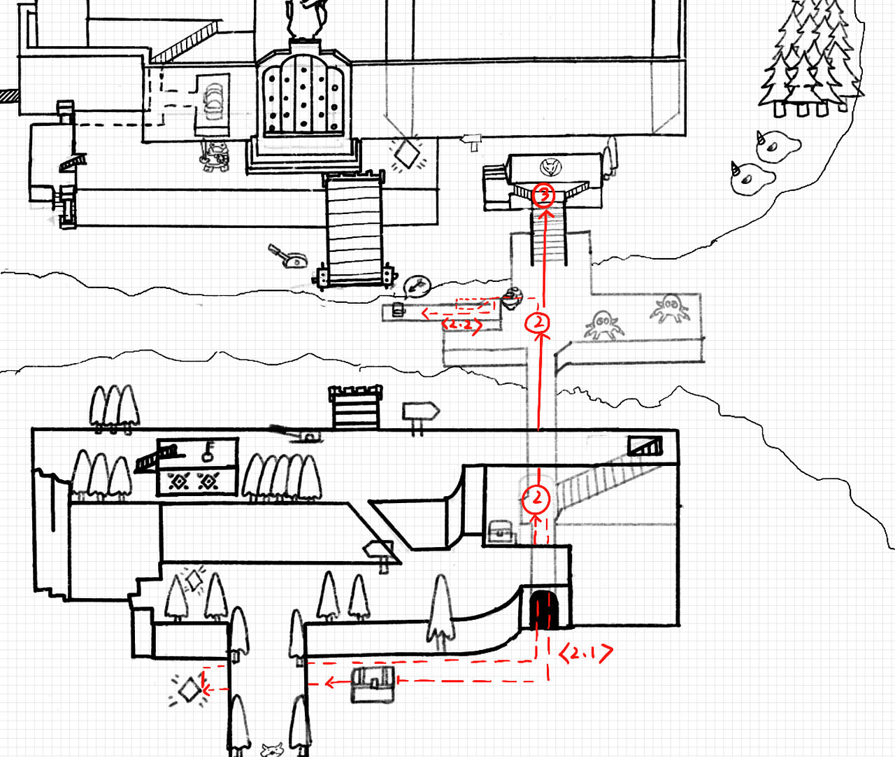 TUNIC Level Design(图ZMzYxNzAxOTE2) - 独立游戏 - 站酷设计师ChristineAlanHED原创素材 - 站酷ZCOOL
