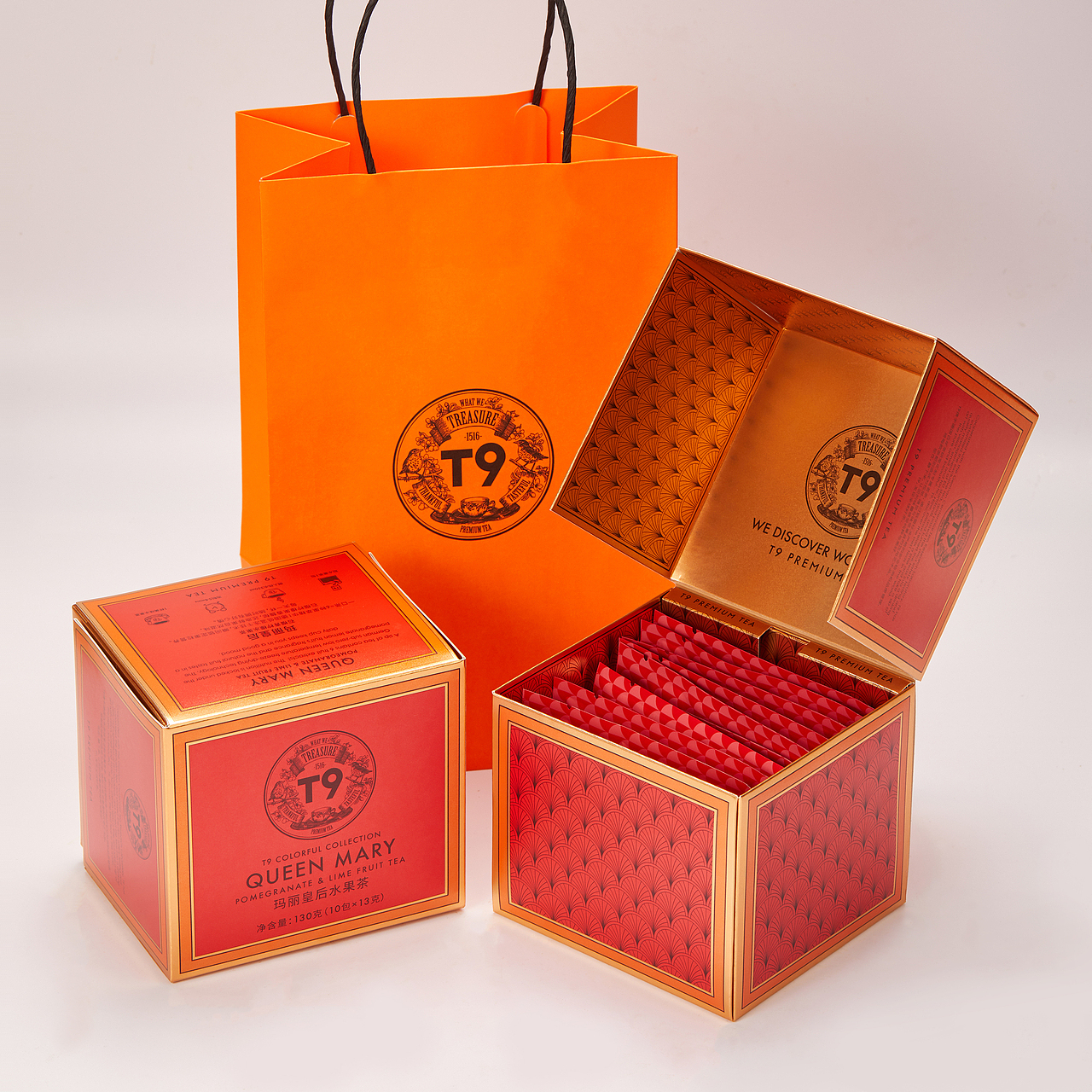 T9tea夏季冷泡茶系列包装