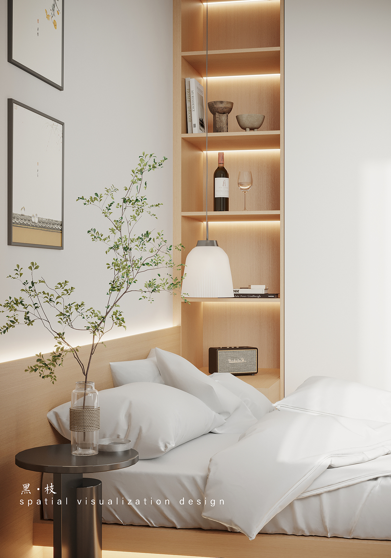 南京别墅——日式原木风小家装设计（图ZMzExNjA1NzA0） - 家装设计 - 站酷设计师黑枝表现原创素材 - 站酷ZCOOL