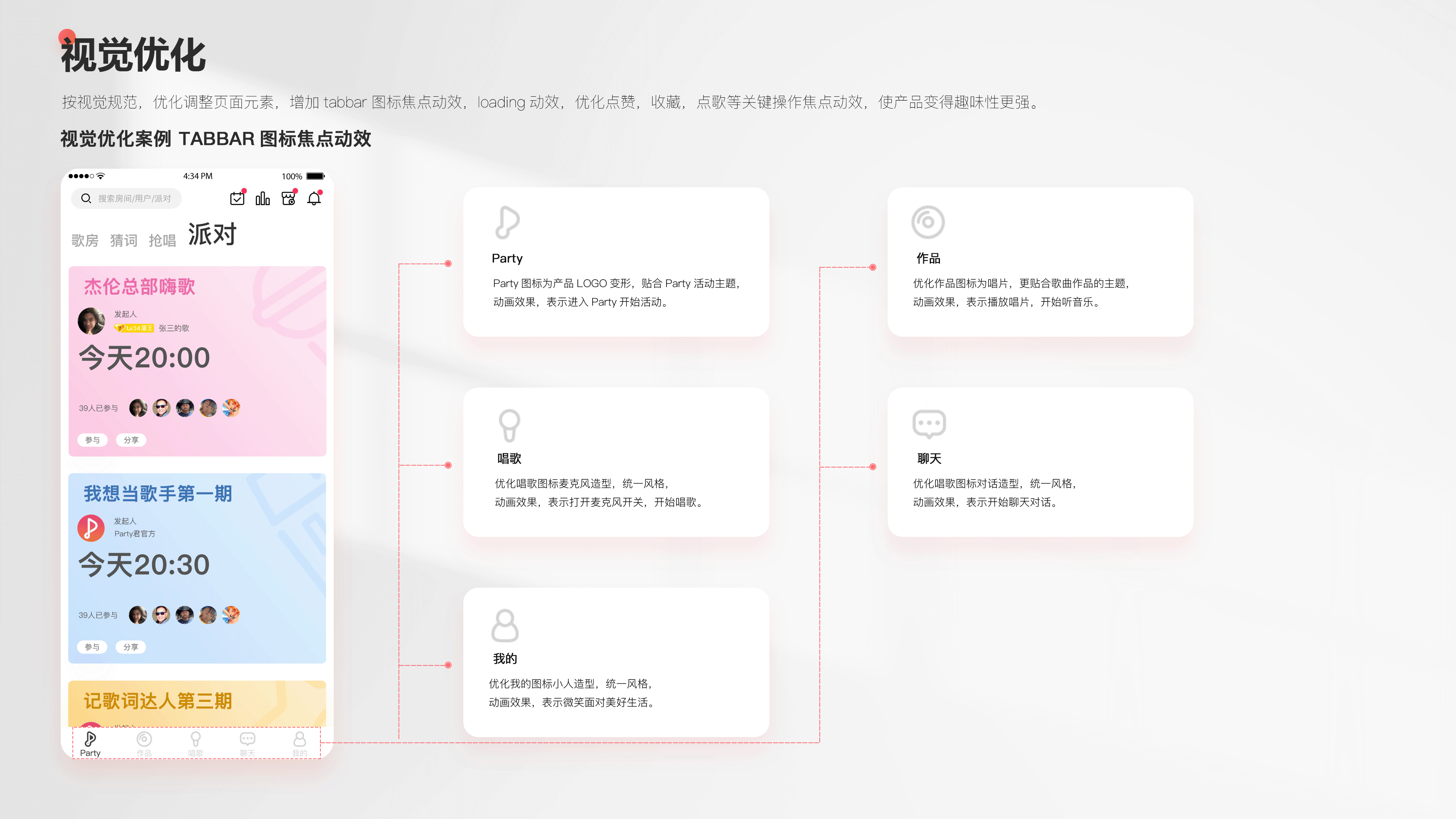全民party - 用户体验升级优化解决方案（图ZMzMwNzkyMzY0） - 交互/UE - 站酷设计师queenqxue原创素材 - 站酷ZCOOL