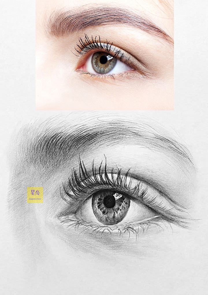 眼睛绘画详细步骤