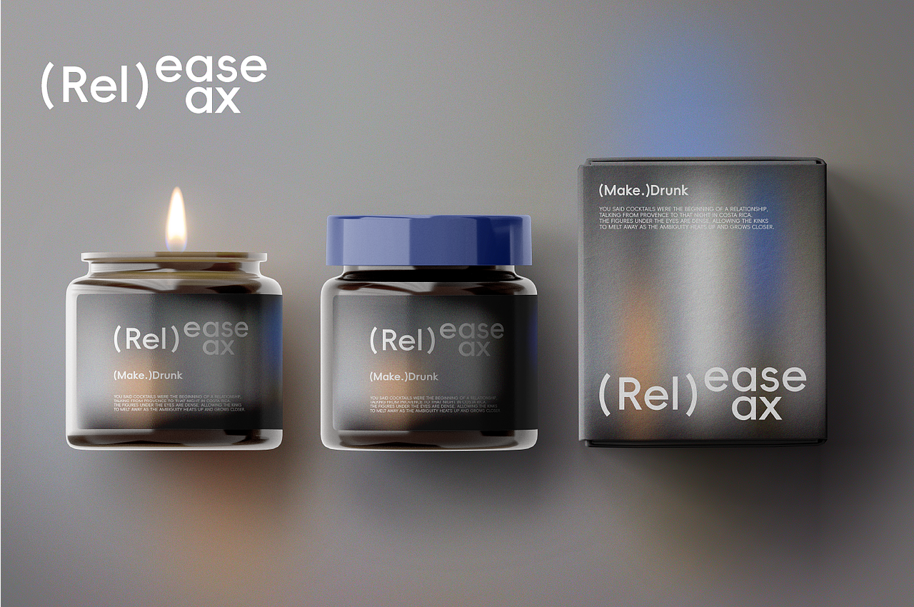 ReleaseToRelax「香氛蜡烛包装」Packaging Design（图ZMzU4MDgyOTYw） - 包装 - 站酷设计师BourbonWong原创素材 - 站酷ZCOOL