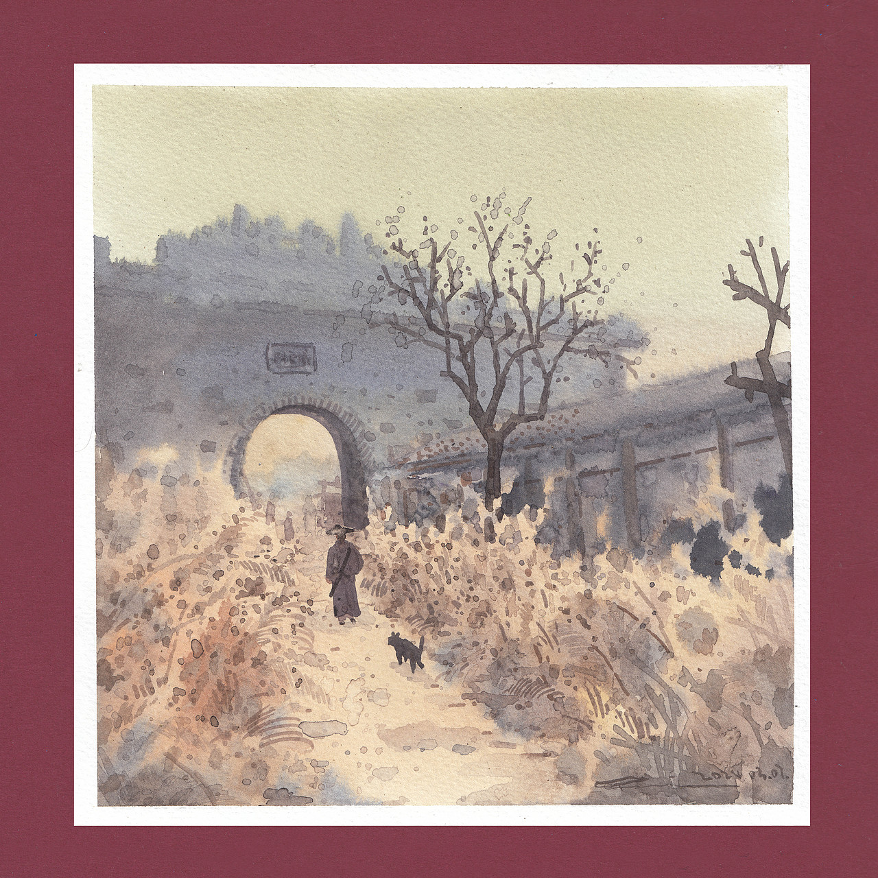 我的第56-58本画本-一人一狗的生活游记