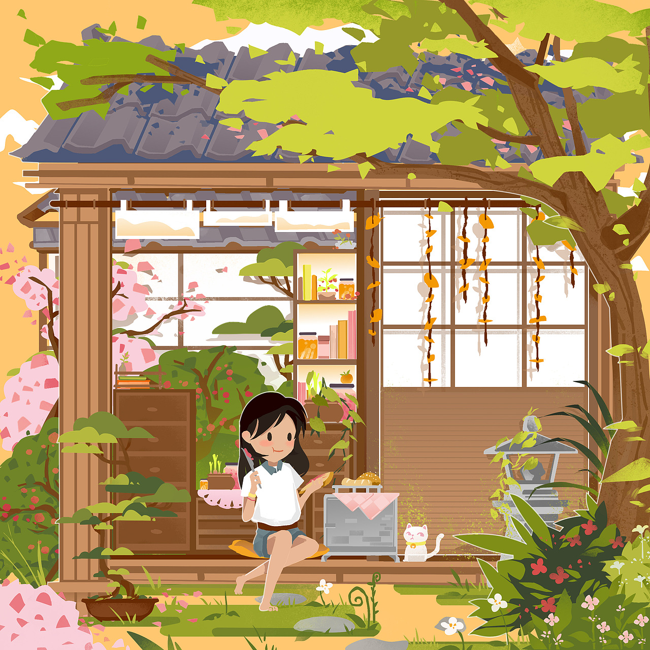 【小森林同人插画】特定场景重现